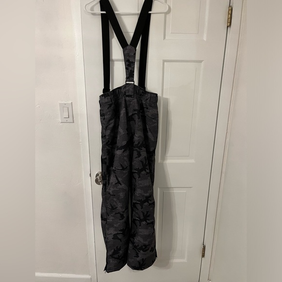 Men's RIIVIYELE Winter Sky Mountain Snow Pants Ski Bibs, size small - Picture 3 of 7